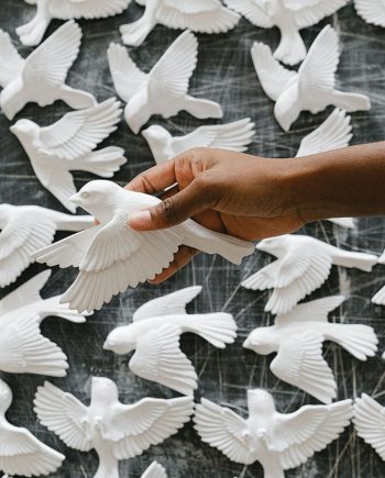 Ceramic birds
